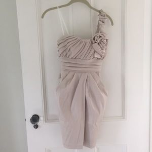 One Shouldered Formal Dress